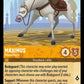 (010) Lorcana The First Chapter Single: Maximus - Palace Horse  Super Rare