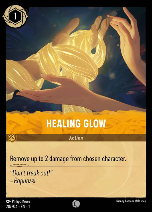 (028) Lorcana The First Chapter Single: Healing Glow  Common