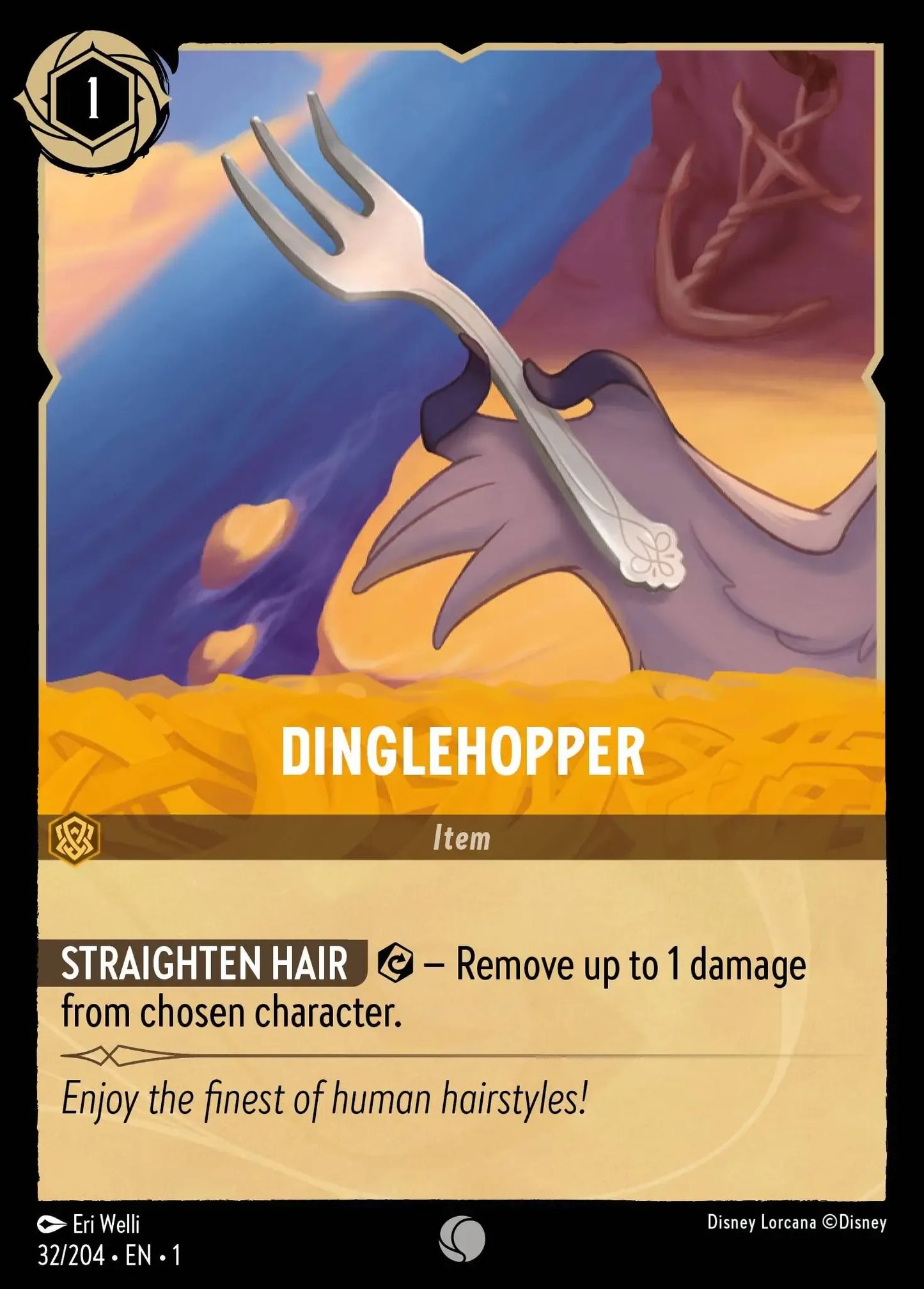 (032) Lorcana The First Chapter Single: Dinglehopper  Common