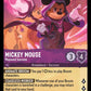 (051) Lorcana The First Chapter Single: Mickey Mouse - Wayward Sorcerer (V.1)  Holo Super Rare