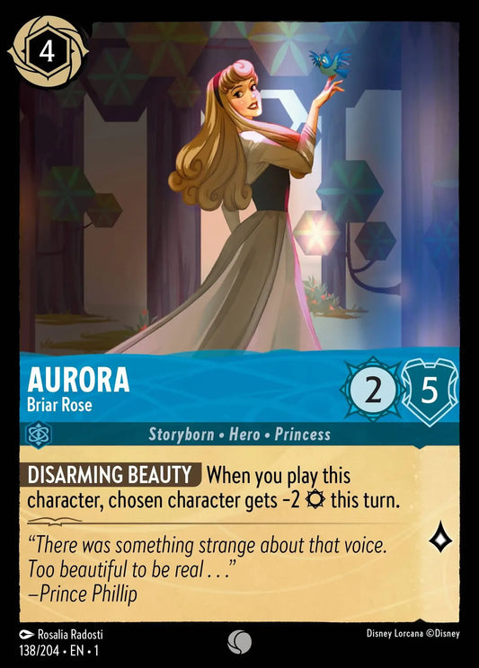 (138) Lorcana The First Chapter Single: Aurora - Briar Rose  Common