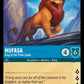 (155) Lorcana The First Chapter Single: Mufasa - King of the Pride Lands  Common