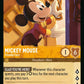 (013) Lorcana Rise of the Floodborn Single: Mickey Mouse - Friendly Face  Holo Super Rare