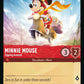 (115) Lorcana Rise of the Floodborn Single: Minnie Mouse - Zipping Around  Holo Common