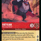 (121) Lorcana Rise of the Floodborn Single: Ratigan - Very Large Mouse  Holo Rare