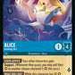 (137) Lorcana Rise of the Floodborn Single: Alice - Growing Girl (V.1)  Holo Legendary