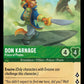 (071) Lorcana Into the Inklands Single: Don Karnage - Prince of Pirates  Common