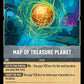 (201) Lorcana Into the Inklands Single: Map of Treasure Planet  Holo Rare
