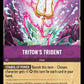 (066) Lorcana Ursula's Return Single: Triton's Trident  Uncommon