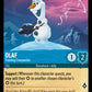 (150) Lorcana Ursula's Return Single: Olaf - Trusting Companion  Common