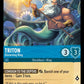 (159) Lorcana Ursula's Return Single: Triton - Discerning King  Holo Rare