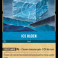 (168) Lorcana Ursula's Return Single: Ice Block  Common