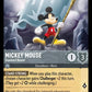 (188) Lorcana Ursula's Return Single: Mickey Mouse - Standard Bearer  Holo Common