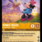 (024) Lorcana Shimmering Skies Single: Minnie Mouse - Compassionate Friend  Common