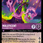 (035) Lorcana Shimmering Skies Single: Maleficent - Formidable Queen Holo Super Rare