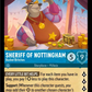 (145) Lorcana Shimmering Skies Single: Sheriff of Nottingham - Bushel Britches Holo Rare