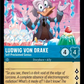 (151) Lorcana Shimmering Skies Single: Ludwig von Drake - Self‐Proclaimed Genius  Uncommon