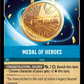 (165) Lorcana Shimmering Skies Single: Medal of Heroes  Common