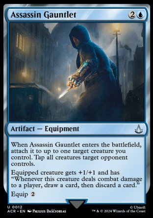 (012) Magic The Gathering Universes Beyond: Assassin's Creed Single: Assassin Gauntlet  Uncommon