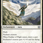 (013) Magic The Gathering Bloomburrow Single: Feather of Flight  Uncommon