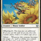 (014) Magic The Gathering Bloomburrow Single: Flowerfoot Swordmaster  Uncommon