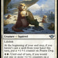 (024) Magic The Gathering Outlaws of Thunder Junction Single: Prairie Dog  Holo Uncommon