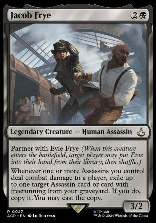 (027) Magic The Gathering Universes Beyond: Assassin's Creed Single: Jacob Frye  Holo Rare