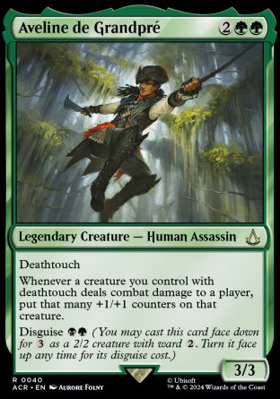 (040) Magic The Gathering Universes Beyond: Assassin's Creed Single: Aveline de Grandpr��  Rare