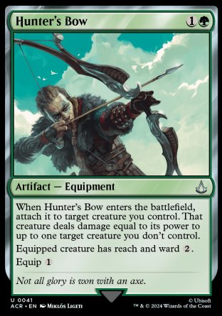 (041) Magic The Gathering Universes Beyond: Assassin's Creed Single: Hunter's Bow  Uncommon