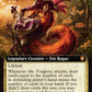 (042) Magic The Gathering Commander: Bloomburrow: Extras Single: Mr. Foxglove  Mythic