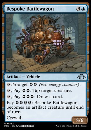 (052) Magic The Gathering Modern Horizons 3 Single: Bespoke Battlewagon  Uncommon