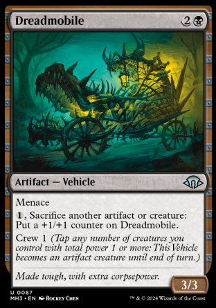 (087) Magic The Gathering Modern Horizons 3 Single: Dreadmobile  Uncommon