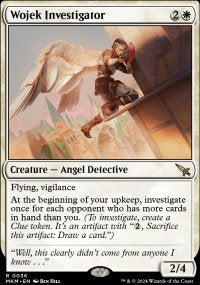 (036) Magic The Gathering Murders at Karlov Manor Single: Wojek Investigator (V.2)  Rare