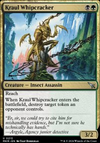 (213) Magic The Gathering Murders at Karlov Manor Single: Kraul Whipcracker (V.2)  Uncommon