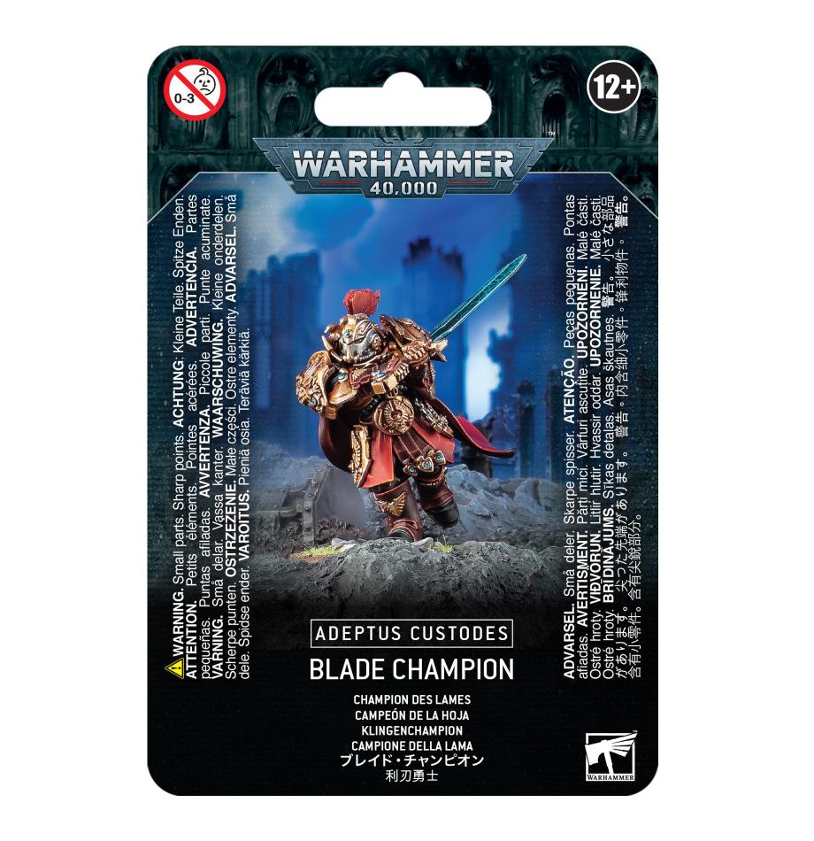 Warhammer: 40,000 (40K): Adeptus Custodes: Blade Champion