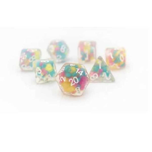 Lucky Charm Glowworm Poly Set - Sirius Dice