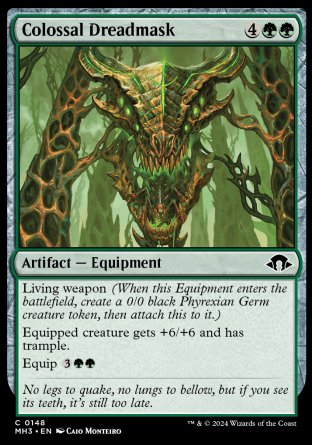 (148) Magic The Gathering Modern Horizons 3 Single: Colossal Dreadmask  Common