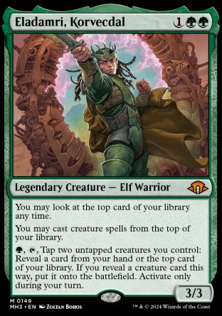 (149) Magic The Gathering Modern Horizons 3 Single: Eladamri, Korvecdal  Mythic