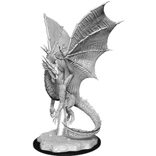 D&D Nolzurs Marvelous Miniatures: Young Silver Dragon - Wave 11