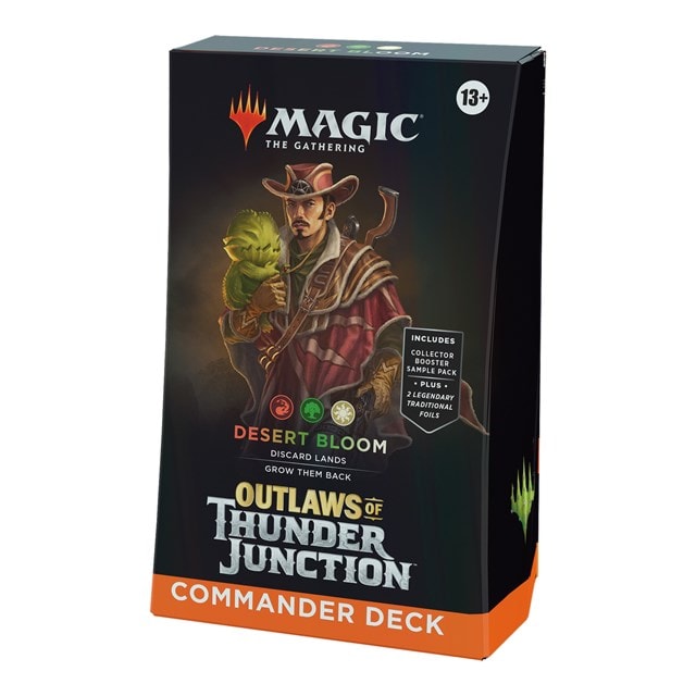 Magic The Gathering: Outlaws of Thunder Junction Commander Deck - Desert Bloom