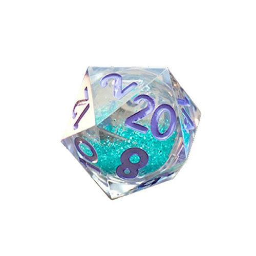 Fanroll - Individual D20 Elixir Liquid Core Dice: Disco Vibes