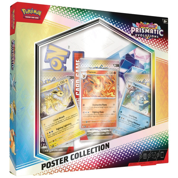 Pokemon TCG: Prismatic Evolutions Poster Collection