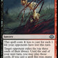 (252) Magic The Gathering Modern Horizons 3 Single: Bloodsoaked Insight // Sanguine Morass  Holo Uncommon