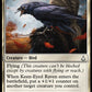 (279) Magic The Gathering Universes Beyond: Assassin's Creed: Extras Single: Keen-Eyed Raven  Uncommon