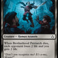 (286) Magic The Gathering Universes Beyond: Assassin's Creed: Extras Single: Brotherhood Patriarch  Common