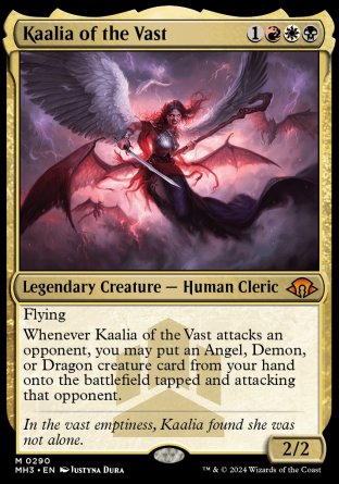 (290) Magic The Gathering Modern Horizons 3 Single: Kaalia of the Vast  Mythic