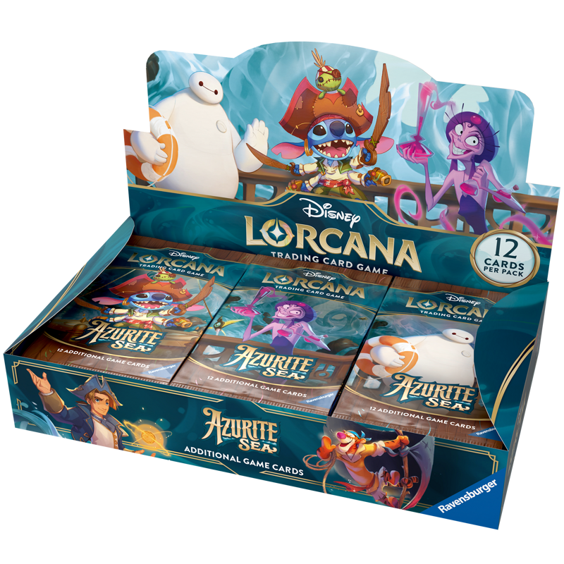 Disney Lorcana TCG: Azurite Sea - Booster Box