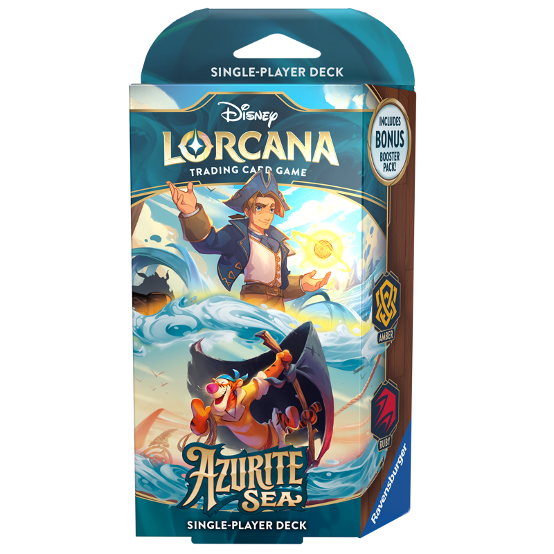 Disney Lorcana TCG: Azurite Sea Starter Deck - Jim Hawkins