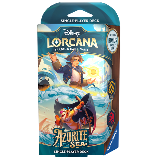 Disney Lorcana TCG: Azurite Sea Starter Deck - Jim Hawkins