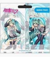 Hatsune Miku Pin Badges 2-Pack Set D